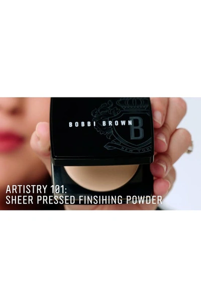 Shop Bobbi Brown Sheer Finish All Day Oil Control Pressed Powder In Golden Brown