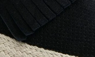 Shop Vaneli Qerene Tassel Slip-on Sneaker In Black