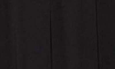 Shop Daniel Rainn Geo Print Deep V-neck Midi Dress In Black