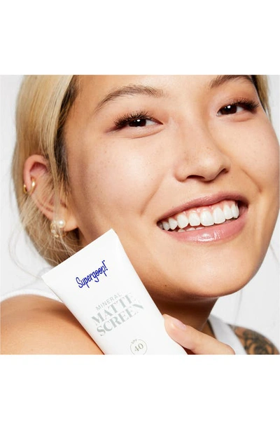 Supergoop !® Mineral Mattescreen Spf 40 Pa+++ Sunscreen