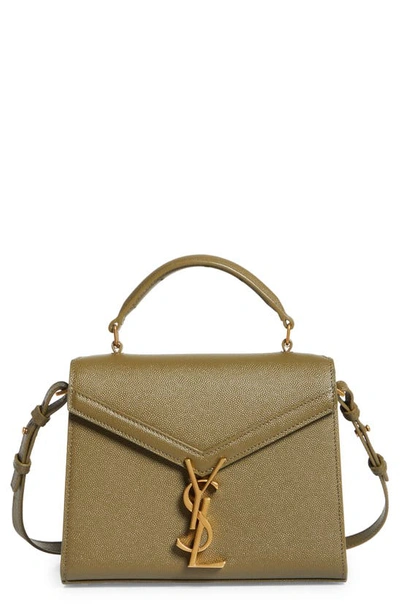 Saint Laurent Mini Cassandra Leather Top Handle Bag