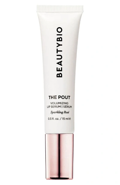 Shop Beautybio The Pout Sparkling Rosé Volumizing Lip Serum In Sparkling Rose