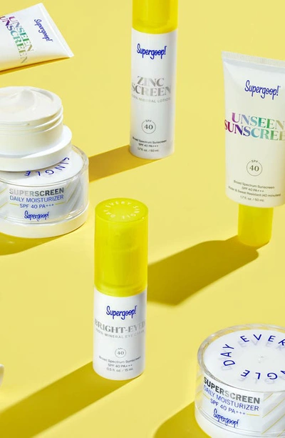 Shop Supergoopr Supergoop! Bright-eyed Mineral Eye Cream Broad Spectrum Spf 40 Sunscreen