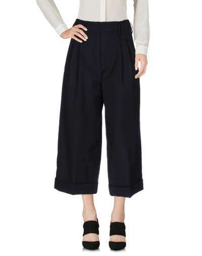 Golden Goose Cropped Pants & Culottes In Dark Blue