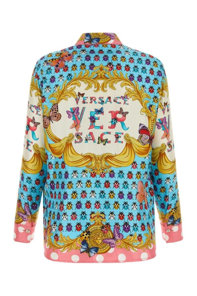 Shop Versace Shirts In Printed