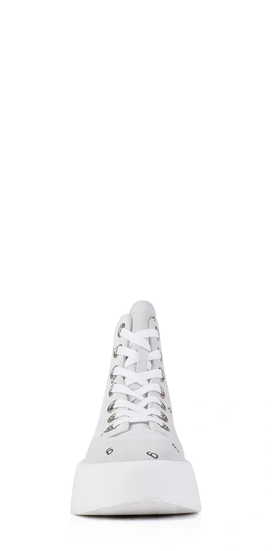 Shop Mm6 Maison Margiela 6 High Top Platform Sneakers