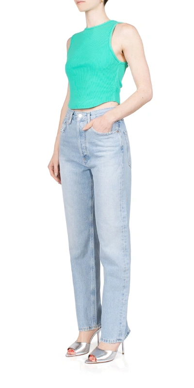 Shop Agolde 90's Pinch Waist High Rise Jeans Focus