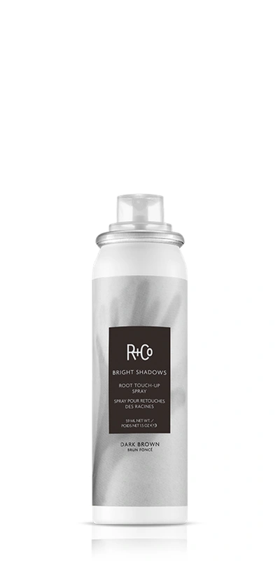Shop R + Co Bright Shadows Root Touch-up Spray Dark Brown