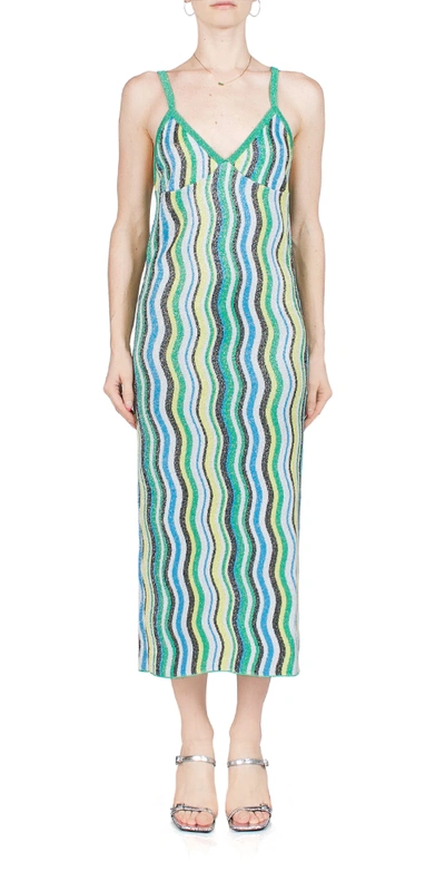 Simon Miller Comet Striped Midi Dress
