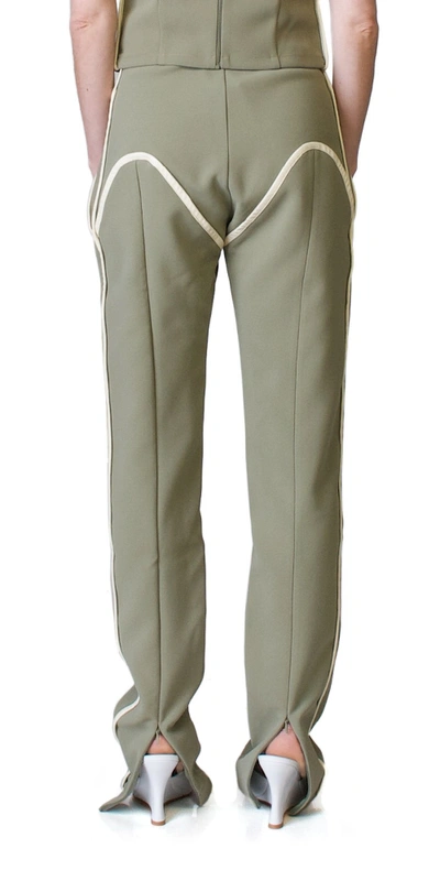 Paris Georgia Cowboy Stovepipe Khaki & Cream