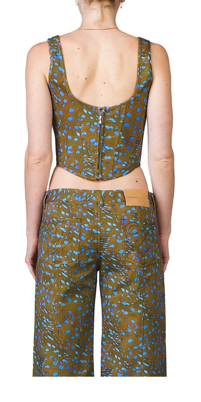 Priscavera Denim Corset Stingray