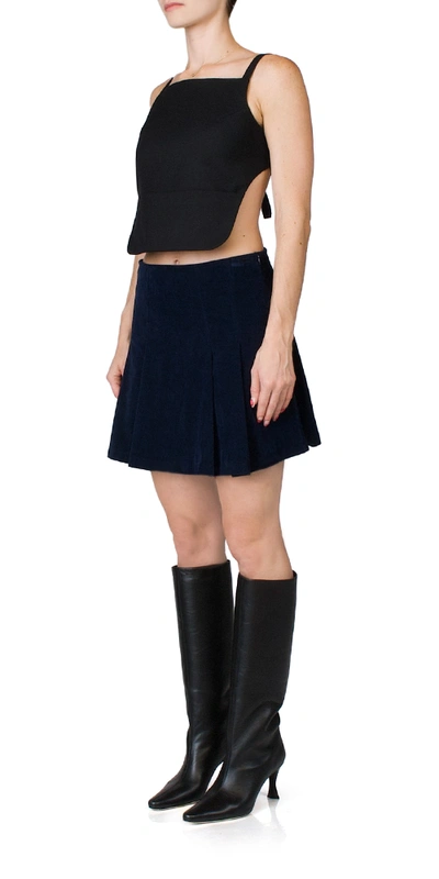 Ciao Lucia Elia Velvet Skirt