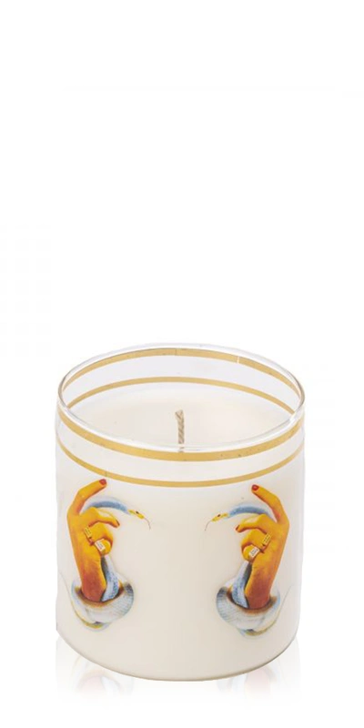 Shop Seletti Glass Candle Hands With Snakes