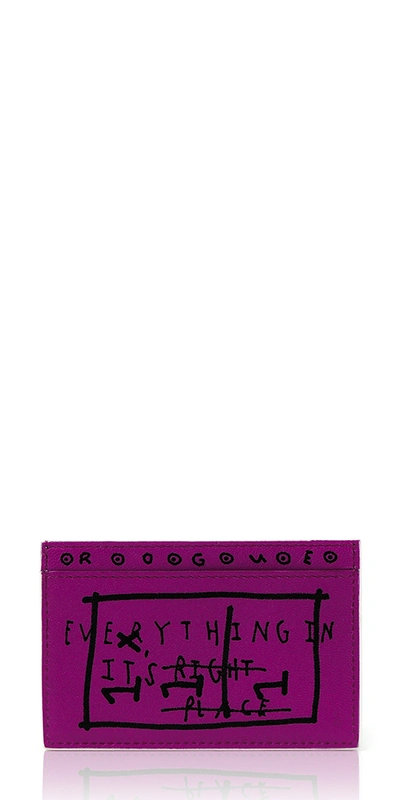 Oliver Coreaux Hand Painted Card Case