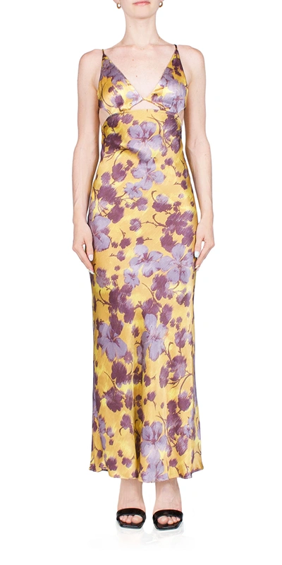 Shop Bec & Bridge Indi Strappy Dress Golden Violet