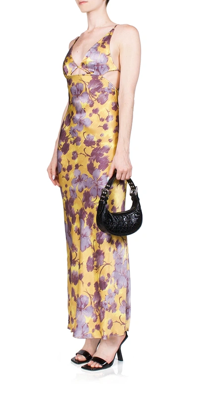 Shop Bec & Bridge Indi Strappy Dress Golden Violet