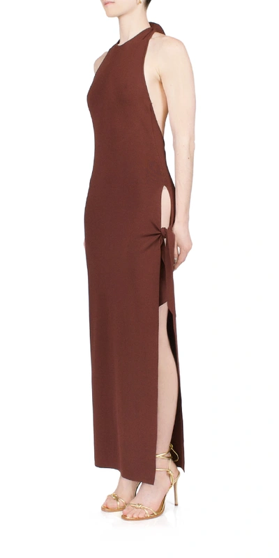 Simon Miller Junjo Compact Viscose Knit Midi Dress