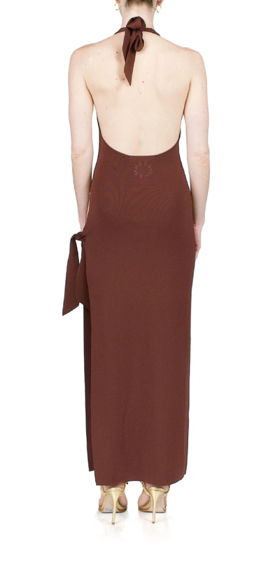 Shop Simon Miller Junjo Dress Chocolate