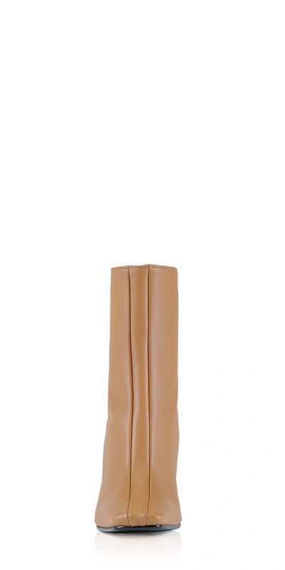 Shop Reike Nen Leather Trim Boots Camel