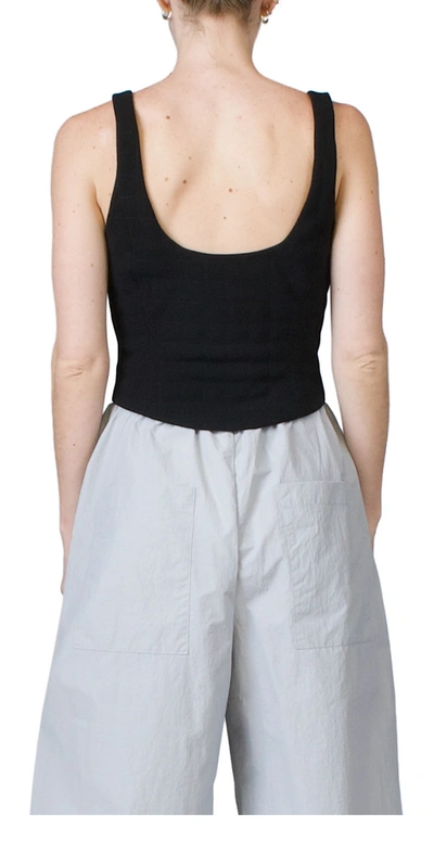 Paris Georgia Lottie Seam-detail Bodice Top