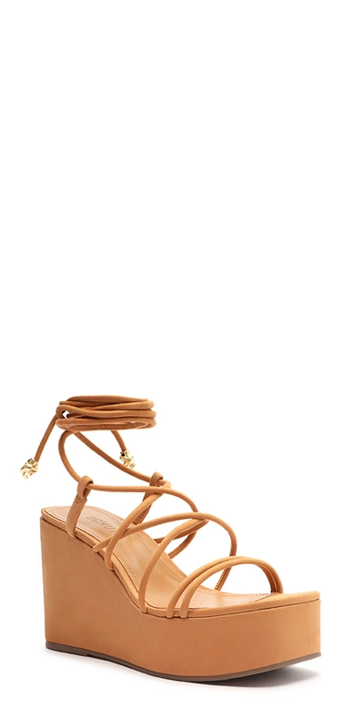 Schutz Magdalena Suede Platform Sandal