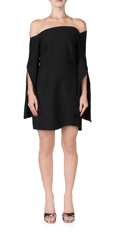 Anna October Women's Margot Off-the-shoulder Jersey Mini Dress