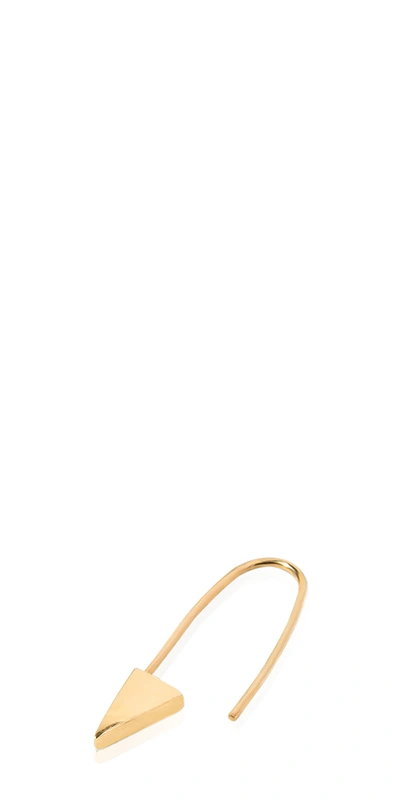 Shop Loren Stewart Mini Triangle Safety Pin Earring