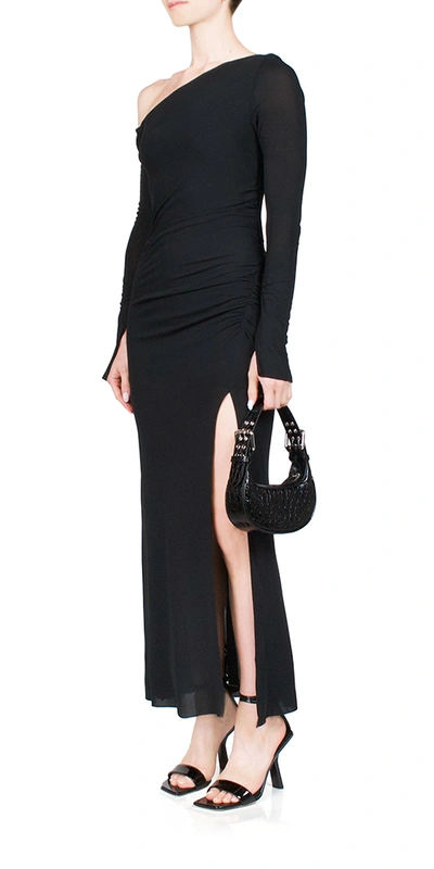 Bec & Bridge Black Monette Maxi Dress