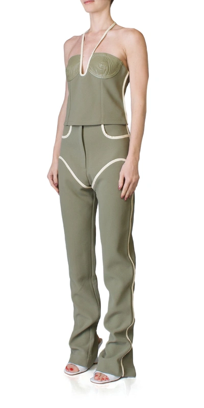 Paris Georgia Khaki Nassia Tank Top