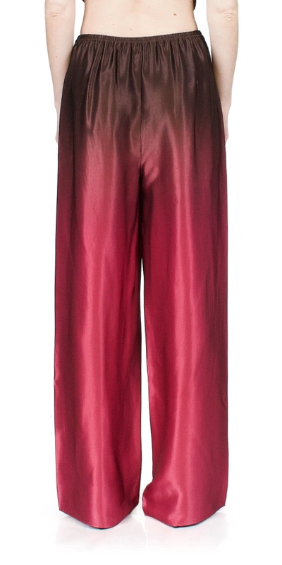 Shop Vince Ombré Printed Satin Pants
