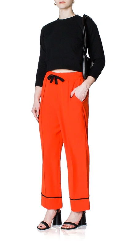 Shop Mcq By Alexander Mcqueen Red Lounge Pants