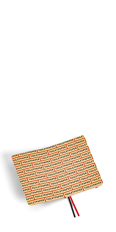 Seletti Checkered Floral Notebook