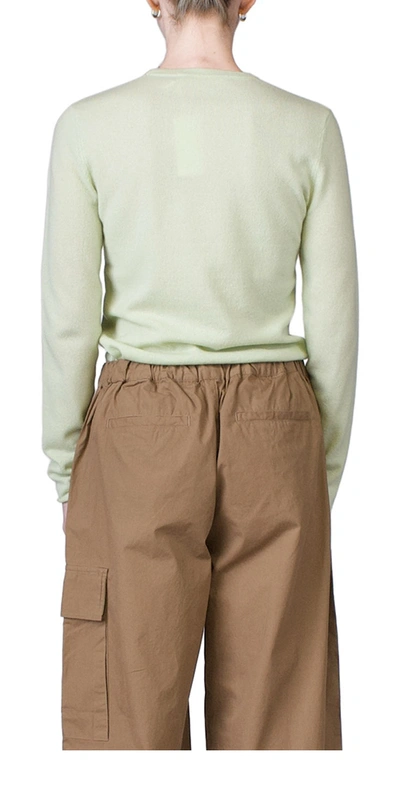 6397 Skinny Crewneck Pale Mint