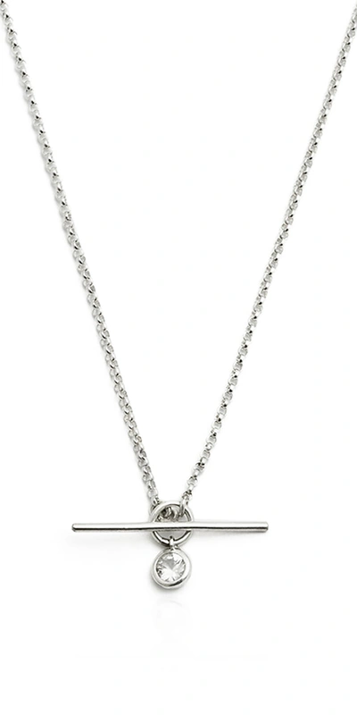 Loren Stewart Toggle Gem Necklace