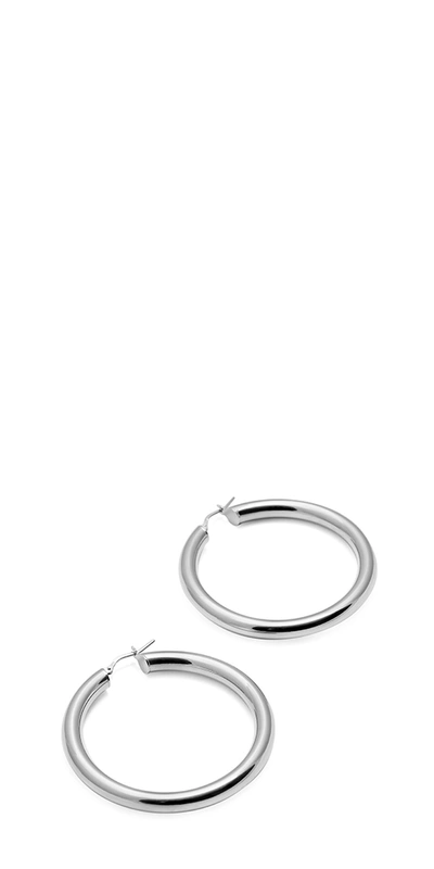 Shop Loren Stewart Tru Hoops Sterling Silver