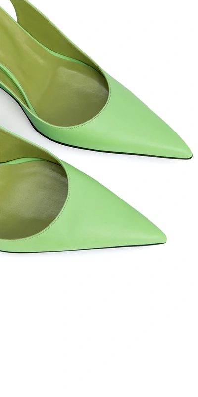 By Far Vaughn Wedge Green