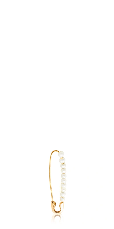 Loren Stewart Xl Friendship Safety Pin Earring