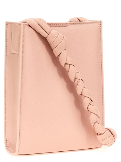 Shop Jil Sander 'tangle' Crossbody Bag In Pink