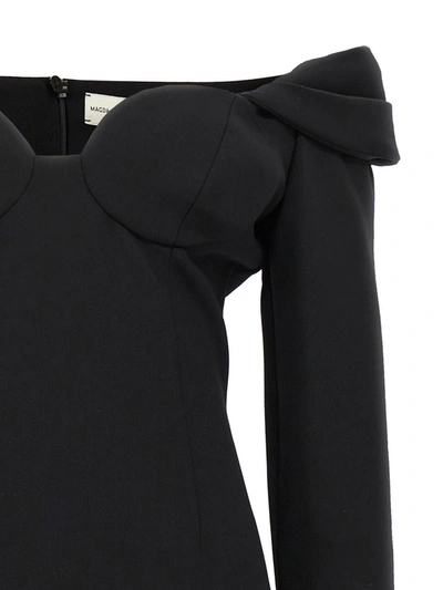 Shop Magda Butrym '27' Dress In Black