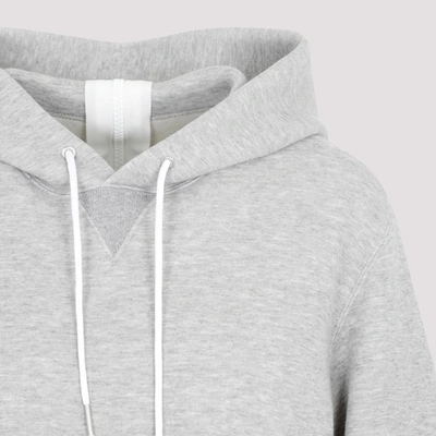 Shop Sacai Sweat Hoodie Sweatshirt In Grey