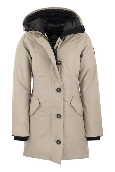 Shop Canada Goose Rossclair - Parka In Limestone