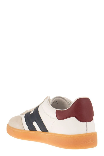 Shop Hogan Cool - Sneakers In White/blue/red