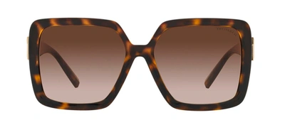 Shop Tiffany & Co 0tf4206u 80153b Butterfly Sunglasses In Brown