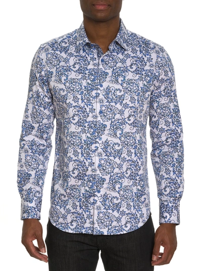 Shop Robert Graham Divan Long Sleeve Button Down Shirt In Multi