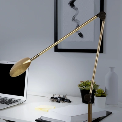 Shop Brightech Sage 2 In 1 Reading Lamp - Gold