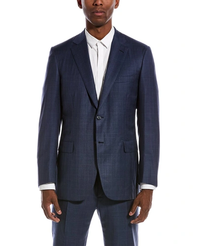 Shop Brioni 2pc Wool Suit In Grey