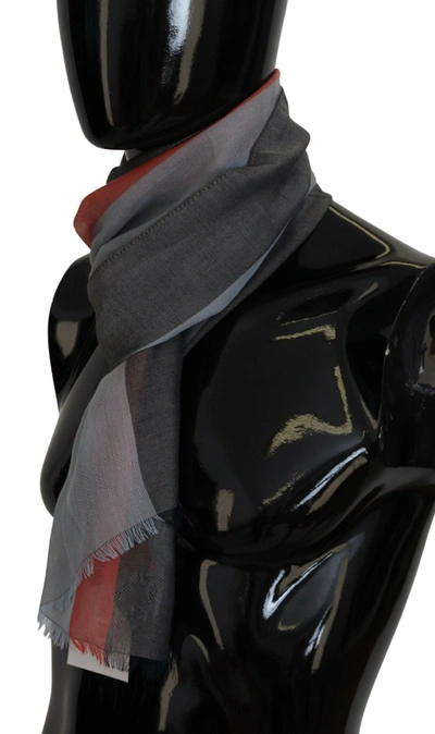 Shop Costume National Cotton Shawl Wrap Men's Scarf In Multi