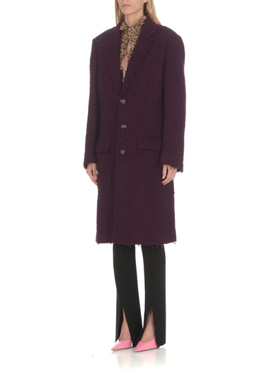 Shop Dsquared2 Coats Purple