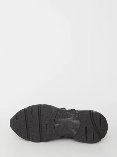 Shop Tod's Kate Slip-on Sneakers In Black