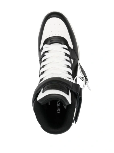 Shop Off-white Out Of Office Sneakers In Black